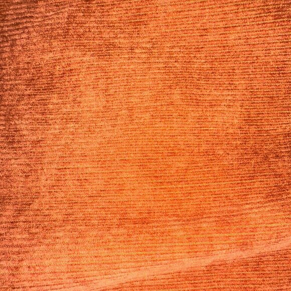 Zaful Brown Ribbed Cropped Hoodie Women's Large Corduroy Jacket - Picture 14 of 16